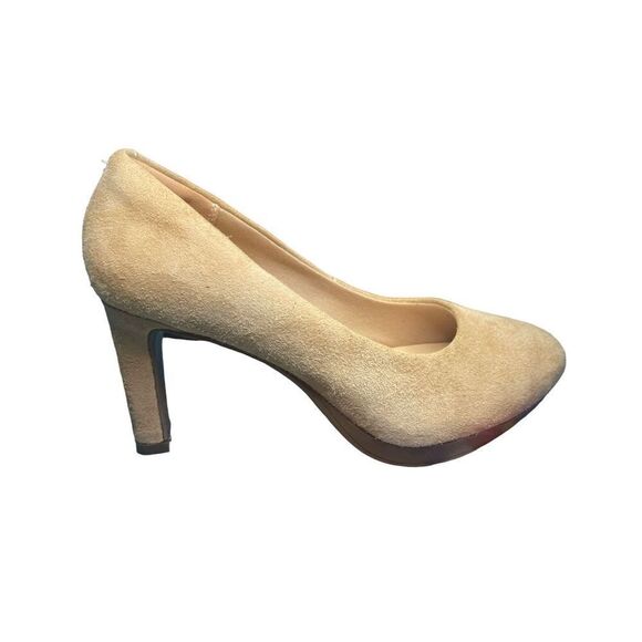 Clark collection, AMBYR JOY praline suede, size 5M - Picture 2 of 6